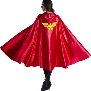 Rubies DC Comics: Wonder Woman Cape for Adults, Women's. No Size. New.